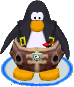 The Migrator Mascot Body in-game in the Club Penguin app.