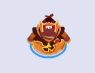 A Fire Ninja In Game