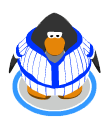 The Blue Baseball Uniform in-game