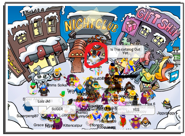 The gray penguin