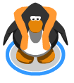 The Orange Feather Boa in-game.