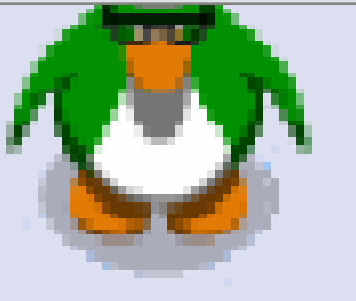 A super enlarged image of the Aunt Arctic in the article