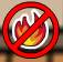 Cannot play with fire cards