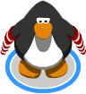 The Candy Cane Wing-Warmers in-game.