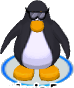 The Black Sunglasses in-game in My Penguin.