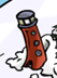 What the Lighthouse used to look like on the map.