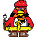 The first try at making the overworld character sprite.