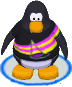 The Beta Hat T-Shirt in-game in the Club Penguin app.