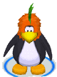 The Bird Mascot Head in-game in My Penguin.