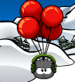 A close-up of Dubstep Puffle at the Dock.