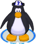 The Tour Guide Hat in the Club Penguin app.