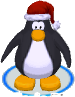 The Claus in-game in My Penguin.