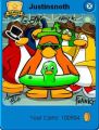 The Background that is given out by the Penguin Band when a penguin meets them.