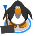 The Snow Shovel in-game.