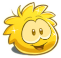 A Gold Puffle