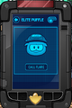 How the EPF Spy Phone looks when a player is about to call Flare.