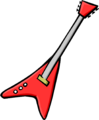 Red Electric Guitar