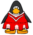 The Red Cheerleader Outfit from a Player Card.