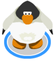 The I Heart My White Puffle T-Shirt in-game.