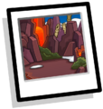 Lava Rock Background icon.