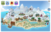The map during the Pirate Party 2014.