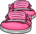 Neon Pink Sneakers