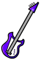 Purple Electric Bass Secret item