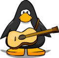The Acoustic Guitar on a player card.