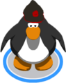 The Puffle Cap in-game.