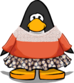The Autumn Floral Outfit on a player card.
