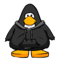 The Black Hoodie on a player card.
