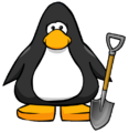 The Gray Shovel on a player card.