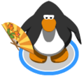 The Fire Blossom Fan in-game.