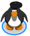 The Mime Beret in-game.
