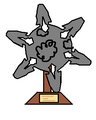 Sonic The Hedgehog's sixth mission award