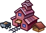 The Mine Shack on the Map.