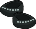 Black Studded Shoes Secret item
