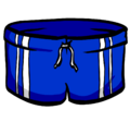 Blue Shorts