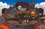 The Fire Dojo during construction.