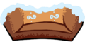 Gingerbread Couch