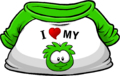 I Heart My Green Puffle T-Shirt