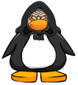 The Emperor Palpatine Mask on a player card.