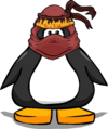The Lava Mask on a player card.