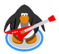 The Red Electric Guitar in-game.