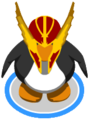 The Winged Crimson Helm in-game.