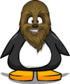 The Chewbacca Mask on a player card.