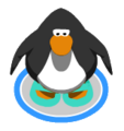 The Seafoam Slip Ons in-game.