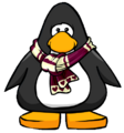 The Smitten Scarf on a player card.