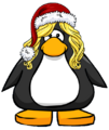 The Claus-ette on a player card.