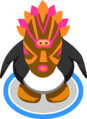 The Pink Tiki Mask in-game.